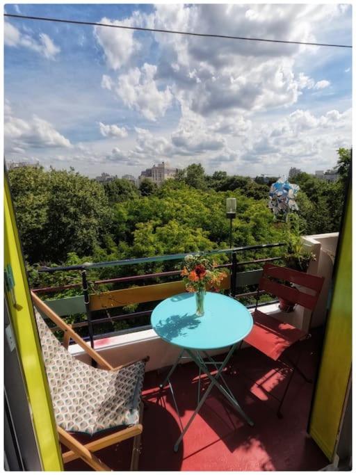 Canopee, Paisible, Chaleureux, Lumineux, Balcon Paris Exterior foto